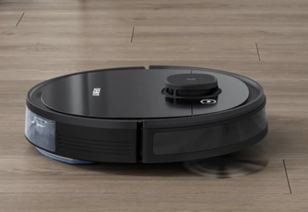 robot vacuum with self cleaning mop